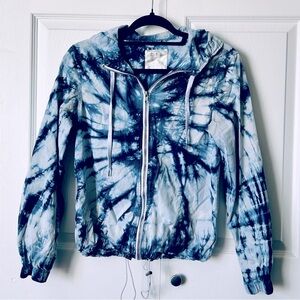 ZINE Zip up Nina Tie Dye Jacket Hoodie lightweight